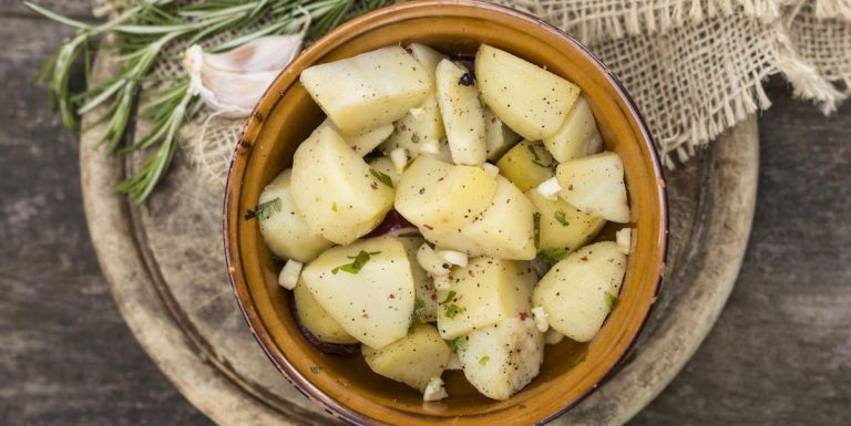 Patatas aliñadas